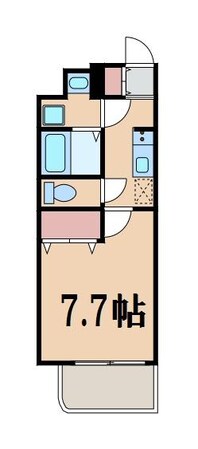 桜川駅 徒歩4分 5階の物件間取画像